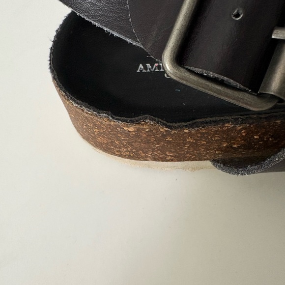 American Eagle Outfitters Black Leather Sandals - Picture 9 of 9